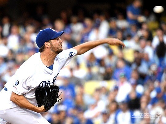 리치 힐의 다저스 시절(사진=스포츠춘추 DB)