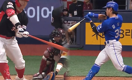 체크스윙 관련 비디오 판독이 8월 19일부터 도입된다(사진=해당 경기 중계화면 캡처)