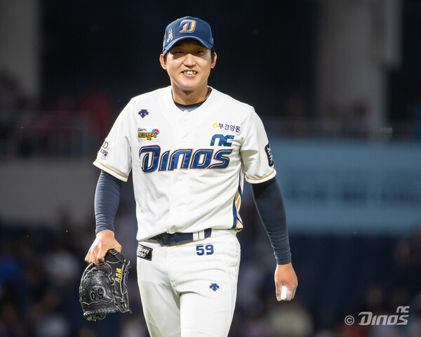 건강한 구창모의 공은 칠 수 없다(사진=NC)