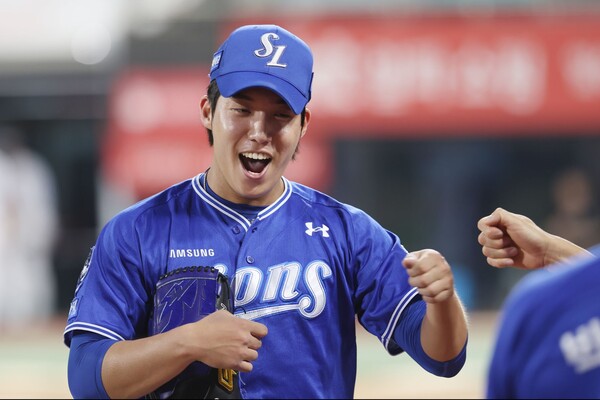 7이닝 동안 최고의 역투를 보여준 원태인(사진=삼성)