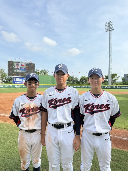 양레오, 김도환, 이정우(사진=대한야구소프트볼협회)