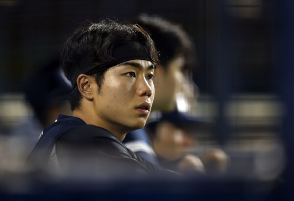 두산은 휴식일인 28일 오명진을 1군 엔트리에서 말소했다(사진=두산)