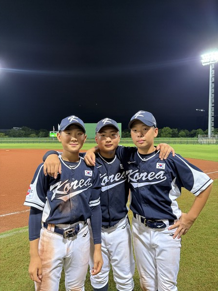 하정우, 이재승, 홍성현(사진=대한야구소프트볼협회)