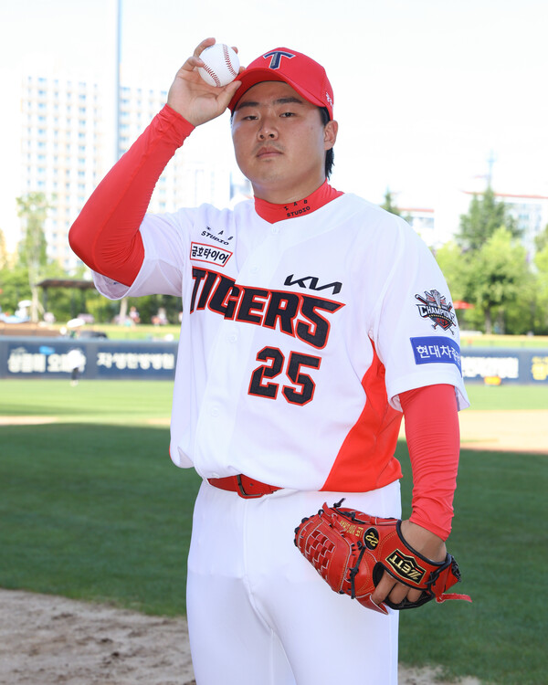 KIA로 이적한 한재승(사진=KIA)