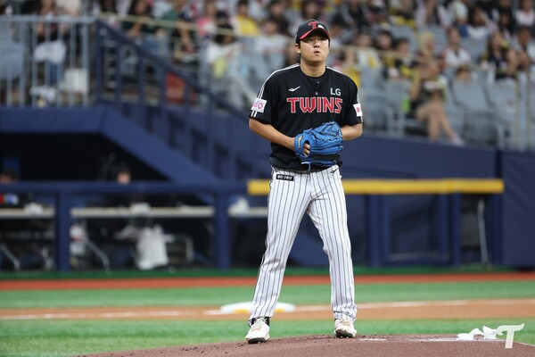 LG의 5선발 송승기(사진=LG)