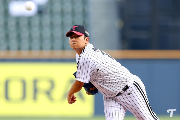 송승기는 시즌 9승(5패)을 기록하며 평균자책을 3.12로 끌어내렸다(사진=LG)