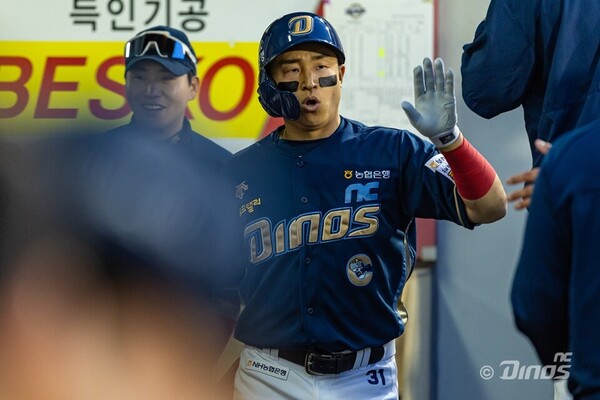 6타점을 올린 손아섭(사진=NC)