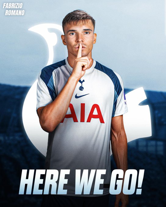 토트넘으로 향하게 된 팔리냐. 사진 | 로마노 SNS
