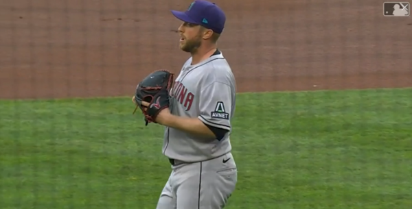 트레이드로 애리조나에서 텍사스로 향하게 된 메릴 켈리. (사진=MLB.com 캡쳐)