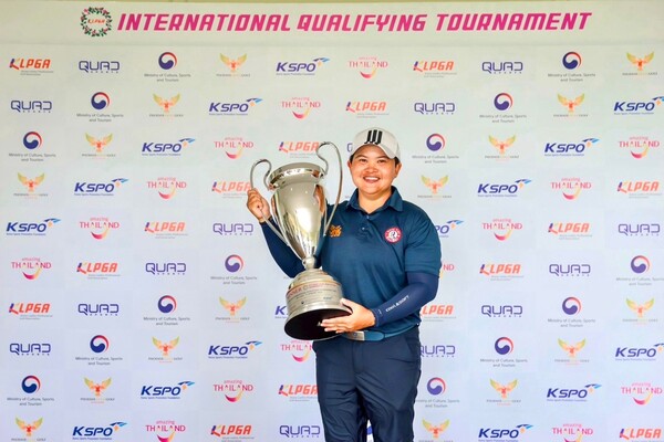 2025 인터내셔널 퀄리파잉 토너먼트 우승자 빳차라쭈딴 콩끄라판. 사진 | KLPGA