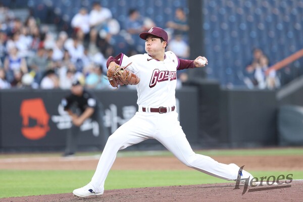키움 히어로즈 '유망주' 투수 정세영. (사진=키움 히어로즈)