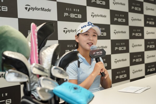 팀 테일러메이드 이제영 선수 인터뷰. 사진 | 테일러메이드