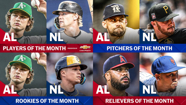 메이저리그 사무국이 아메리칸리그와 내셔널리그의 각 상에 대해 수상자를 발표했다. (사진=MLB닷컴 캡쳐)