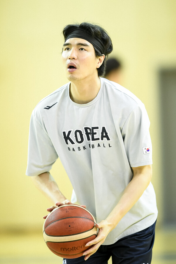 대표팀 주장 김종규. 사진 | 대한민국농구협회