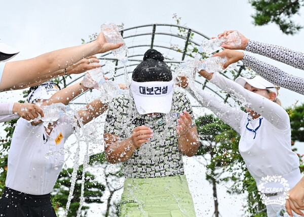 2025 솔라고 점프투어 12차전 우승자 양효진. 사진 | KLPGA