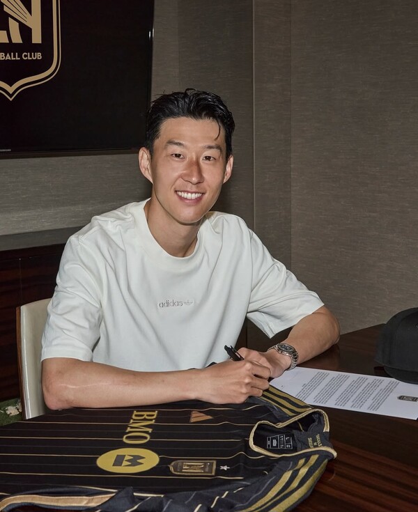 손흥민이 LAFC에 입단했다. (사진=LAFC SNS)