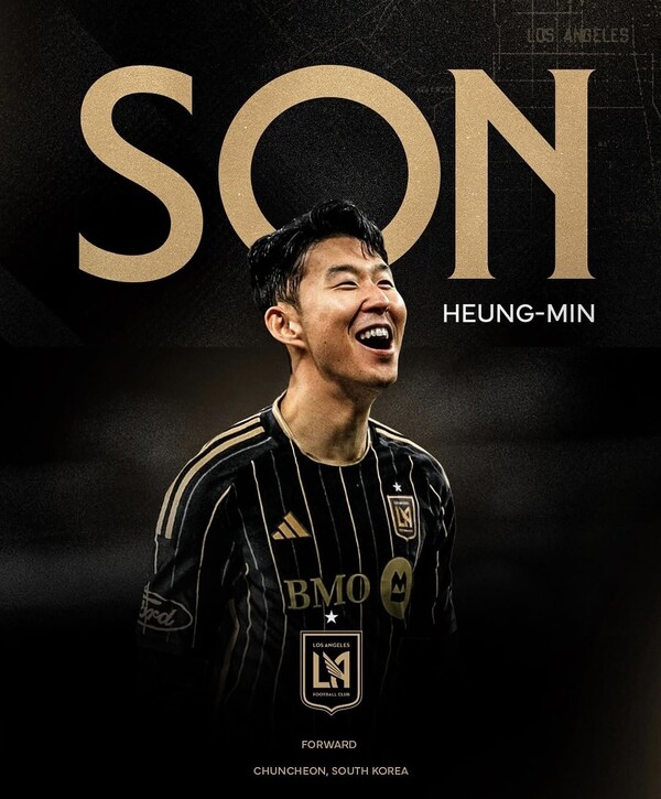 손흥민이 LAFC에 입단했다. (사진=LAFC SNS)