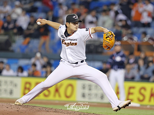 한화의 마무리 투수 김서현(사진=한화)