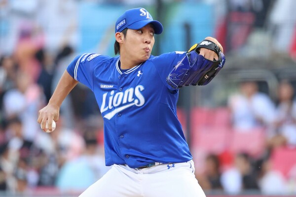 원태인의 전력투구(사진=삼성)