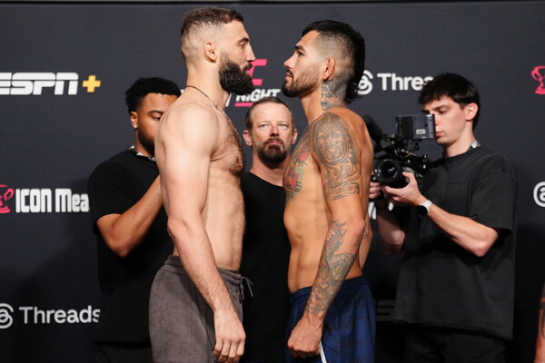 돌리제와 에르난데스의 신경전. 사진 | UFC