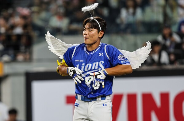 타고난 파워에 신인답지 않은 자신감과 과감성으로 박진만 감독의 눈을 사로잡은 함수호(사진=삼성)