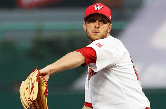 KBO리그 외국인 투수 출신 메릴 켈리가 2023 월드시리즈 등판을 눈앞에 뒀다(사진=SK)