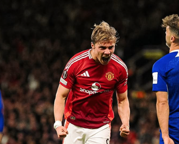 라스무스 호일룬이 맨유에서 쫓겨날 위기다(사진=라스무스 호일룬 SNS)