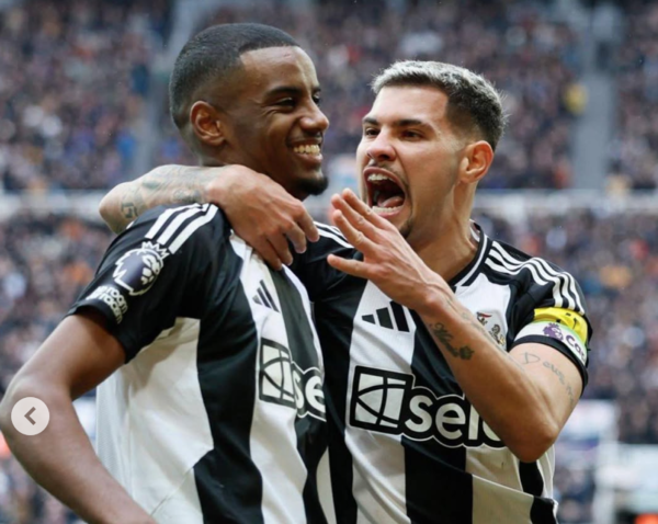 뉴캐슬의 골칫거리가 된 이사크(사진=알렉산데르 이사크 SNS)