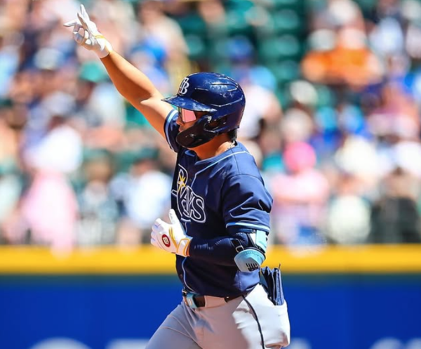 탬파베이 레이스 김하성이 2호 홈런을 날렸다(사진=탬파베이 레이스 SNS)