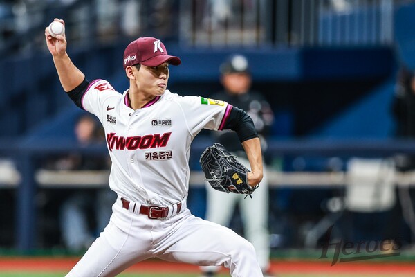 키움 투수 이강준. (사진=키움 히어로즈)