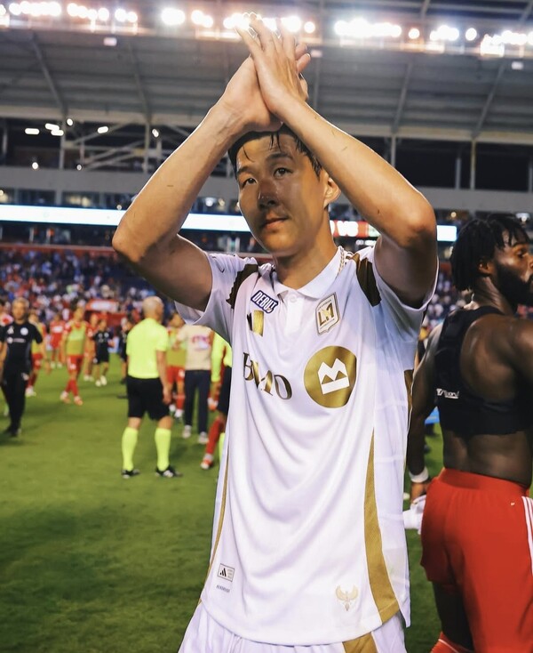 손흥민. (사진=LAFC SNS)