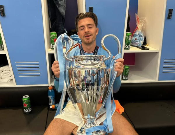 영국 이적료 역대 최고액의 주인공 잭 그릴리시가 결국 맨체스터 시티를 떠난다(사진=잭 그릴리시 SNS)