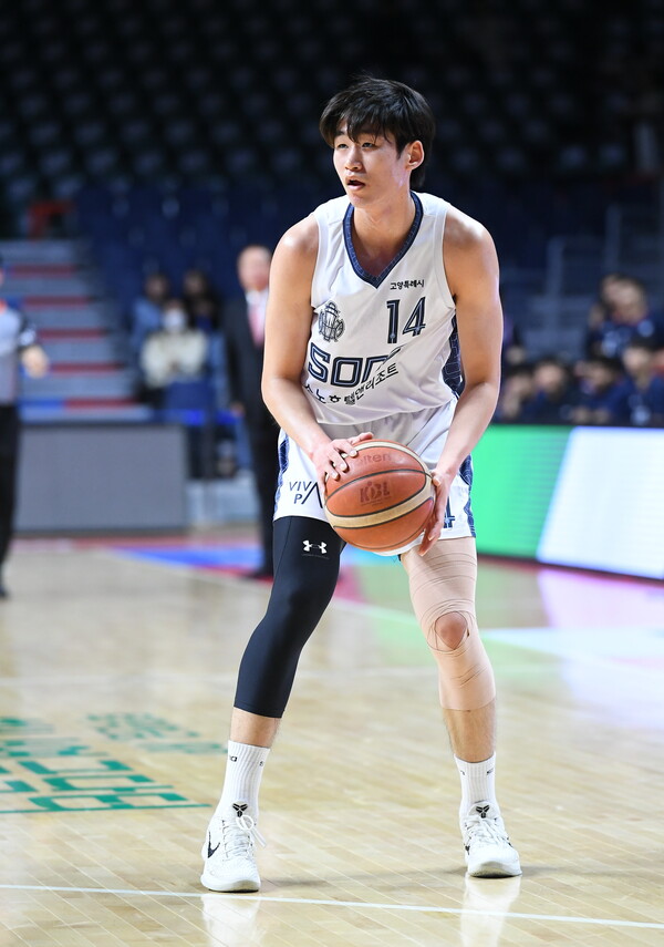 소노 고졸 출신 이근준은 이번 시즌 성장을 기대하고 있다. 사진 | KBL
