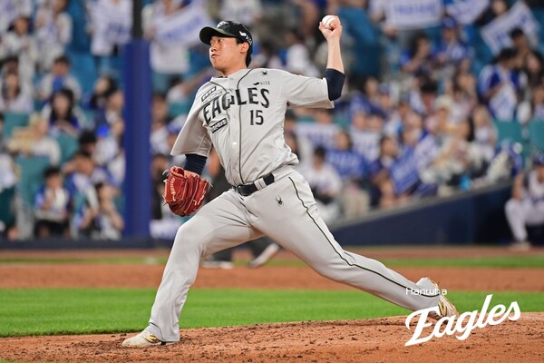 임시 선발로 낙점받은 김기중(사진=한화)