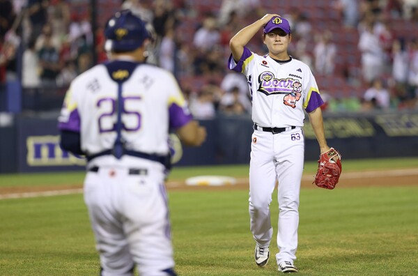 두산 베어스 김택연. (사진=두산 베어스)