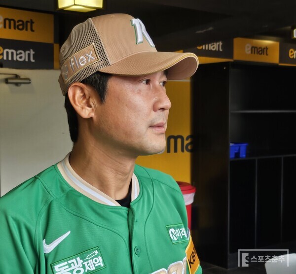 키움 히어로즈 설종진 감독 대행. (사진=스포츠춘추 정진영 기자)