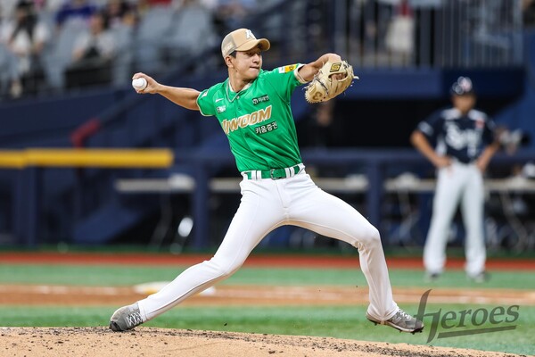 키움 히어로즈 마무리 투수 주승우. (사진=키움 히어로즈)