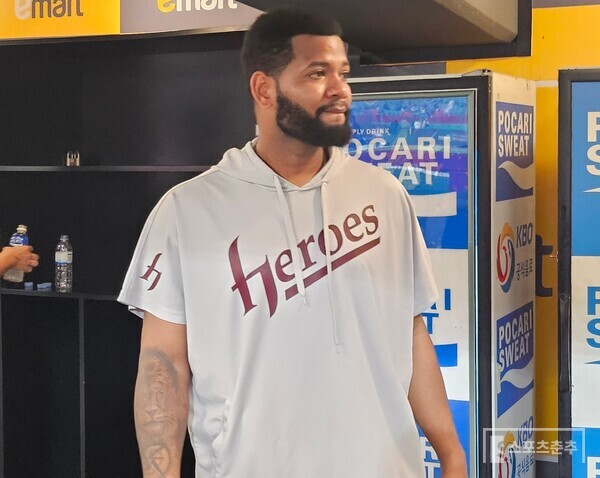 키움 히어로즈 라울 알칸타라. (사진=스포츠춘추 정진영 기자)