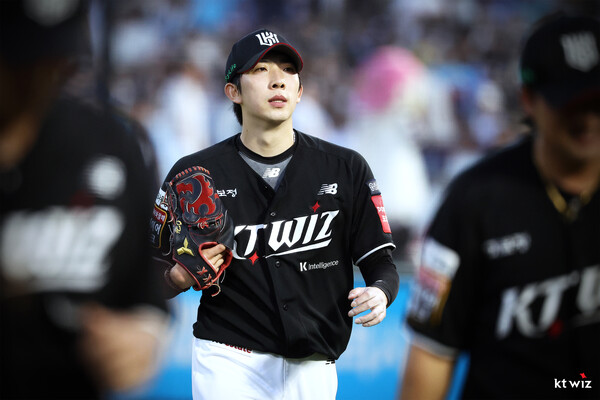 KT 좌투수 오원석. (사진=KT위즈)