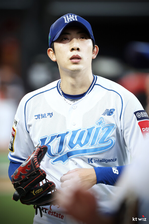 KT 좌투수 오원석. (사진=KT위즈)