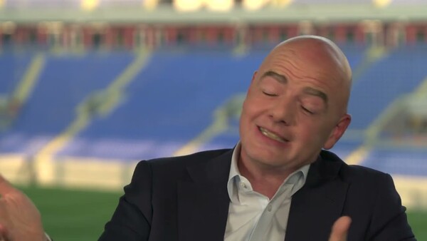 축구계의 태양왕 인판티노.