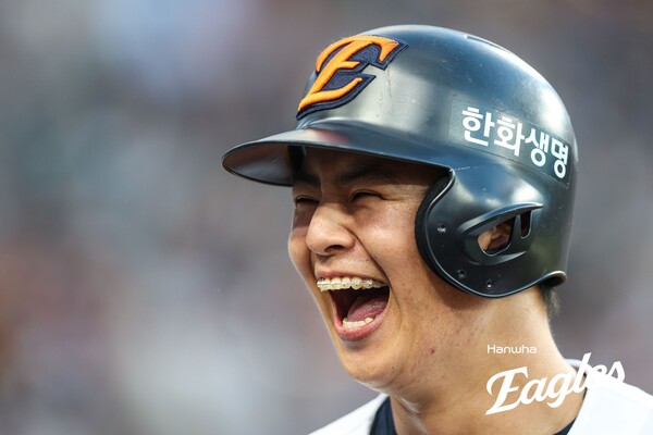 홈런 두 방을 터뜨린 노시환(사진=한화)