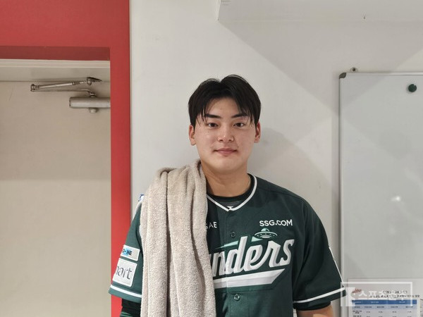 SSG 랜더스 조병현. (사진=스포츠춘추 정진영 기자)