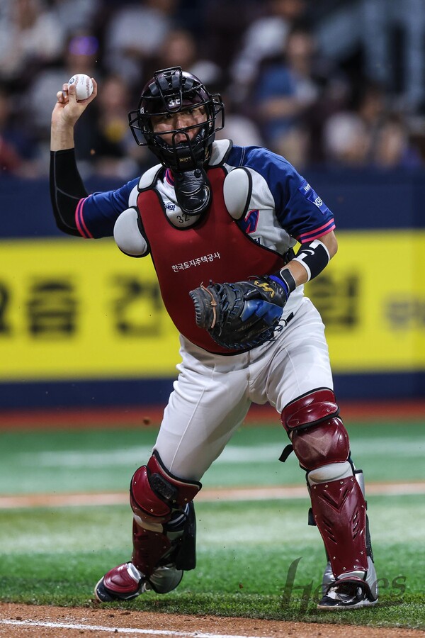 키움 포수 김재현. (사진=키움 히어로즈)
