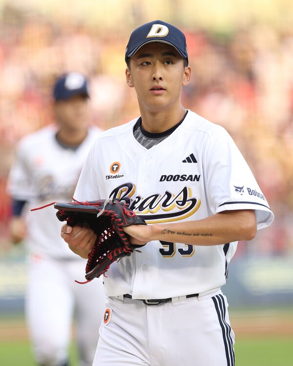두산 제환유. (사진=두산 베어스)