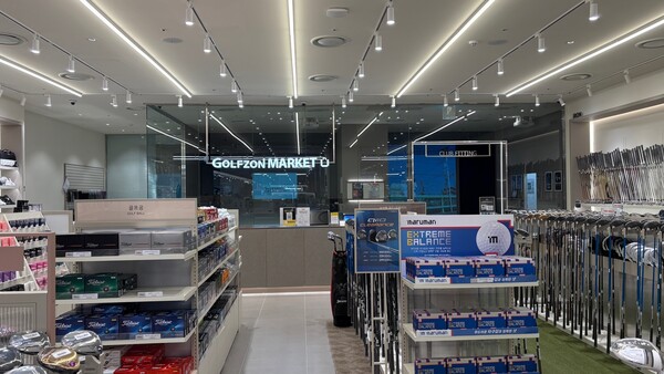 골프존마켓 청주커넥트현대점 매장 전경. 사진 | 골프존커머스