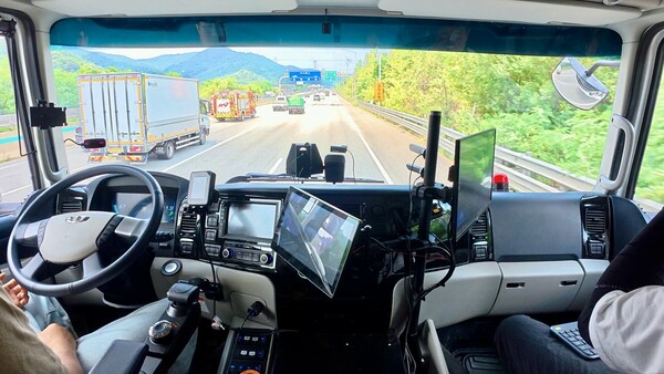 자율주행 시범운행. 사진 | 타다대우모빌리티