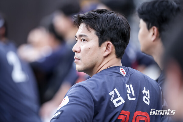 롯데 자이언츠 내야수 김민성. (사진=롯데)