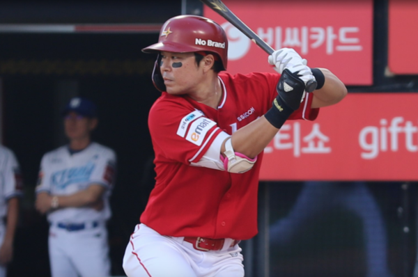 3안타 3타점을 올린 한유섬(사진=SSG)