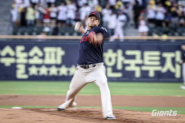 롯데 자이언츠 나균안. (사진=롯데 자이언츠)